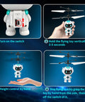 Hand Operated Flying Ball Drone With Led Lights Indoor Rechargeable Mini Helicopter Toy setup instructions