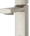 Deckard Single Handle Bathroom Sink Faucet With Three Hole Installation Brushed Nickel Finish with push and seal design