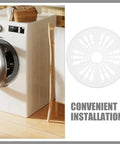 Washer Spinner Cap Replacement Part Durable Plastic Cap Cover Easy Installation Versatile Washer Dryer Accessory 23.5cm Size Keeps Spin Cycle Smooth Sturdy Construction For Long Lasting Use Easy Snap In Fit For Most Models, white plastic cap on washer