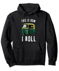 Classic Tuk Tuk Rickshaw Pullover Hoodie For Auto Drivers And Bangkok Travelers Featuring Dope Vintage Thai Scooter Graphics
