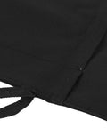 Heavy Duty Chef Knife Roll Bag Forged From Hella Tough 16a Canvas To Shield All Sharp Kitchen Blades During Daily Grinds Smooth Travel Or Quick Cleanups, showing black fabric and strap.