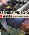 Electric Sewing Table With Rock Solid Height Adjustments And Smooth Tilt Remote Control Craft Desk For Makers Includes Heavy Duty Cutting Mat Plus Sharp Rotary Cutter Workstation Black Straight Up Pro Setup assembly tools and screws on workspace