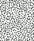 Black and White Confetti Peel and Stick Wallpaper Removable Self-Adhesive Roll for Easy No Mess Decor, pattern detail view.