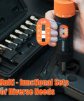 38 Piece Torque Screwdriver Set With 10-70 In-Lb Range, Includes S2 Bits, Sockets, And Storage Case For Bike Repair, Home Maintenance, And DIY Projects