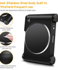 Portable 1200W Infrared Electric Stove With Quick Heat 7 Inch Ceramic Glass Burner For Dorm Office Home Or Camping Works With All Cookware Upgraded Version