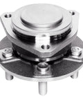 Pair Front Wheel Hub And Bearing Assembly Replacement For RWD 2012 To 2023 Chrysler 300 Dodge Challenger And Charger With ABS Includes Two Front Hubs And Bearings 5 Bolt Pattern Tone Ring And 3 Bolt Triangular Flange
