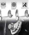 Upper Arm Caster Bolt Kit For Chevy Silverado And Gmc Sierra 1500 2500 3500 Trucks Suspension Hardware adjustable camber parts, details of heavy-duty bolts.