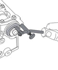 Engine Seals Puller For Cam And Crank Shafts With Adjustable Hook Lets You Remove Seals Without Damaging The Shaft in use