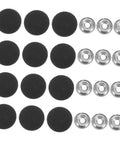 12 Piece Quick Fix Car Headliner Repair Kit With Snap Rivets And Button Pins For Auto Ceiling Fabric Replacement Interior Renovation