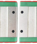 Two preloaded MGN15H blocks for 600mm MGN15 linear guide rail set with low friction motion for 3D printers and CNC machines