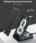 3 In 1 Wireless Charging Dock For Apple Watch Series Ultra Through 3, iPhone 12 Through 17, And AirPods Pro, internal view