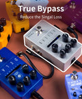 Stereo Reverb Pedal For Guitar With Seven Presets And Classic Effects From Room And Hall To Church Cave Plate Spring Mod.