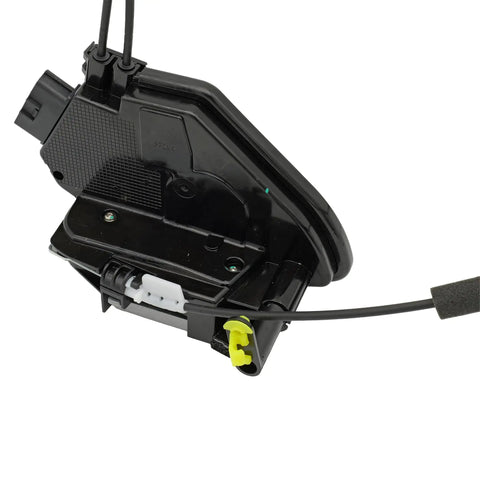 Front Left Door Lock Actuator For Nissan Rogue 2014-2020 With Intelligent Key, black plastic driver-side latch with wiring