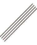 12 Inch Stainless Steel Threaded Rods Set Of 4 1/4-20 All Threaded Rods For Heavy Duty Built Tough Corrosion Resistant Fastening Projects