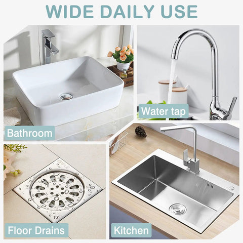 All In One Dryer Vent Cleaning Kit With Refrigerator Coil Brush And Lint Trap Remover For Home Appliances Dryer Filter And Condenser Clean Up Duct Cleaning Tool Set For Vents Coils Traps And Appliances. Bathroom sink use