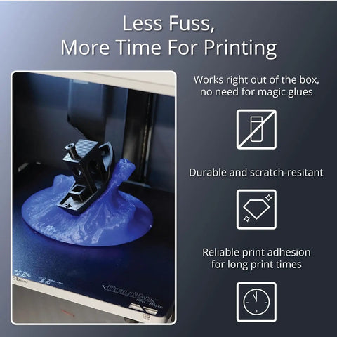Flexible Magnetic Steel Build Plate For Bambu Lab H2D H2S With No Glue Fast Print Release Supporting PLA ABS PETG PC PA Hella Reliable Coated Surface Ideal For Newbies And Pros For Knockout Results Daily