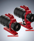 54mm Petzval APO Refractor Telescope For Astrophotography, Full Frame Compatible, with and without extension tube