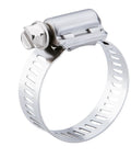 Power Seal Stainless Steel Hose Clamp Worm Drive SAE Size 32 1-9/16 To 2-1/2 Inch Diameter Range 1/2 Inch Band Width Pack Of 10