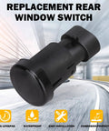 Rear Liftgate Window Release Switch For Tahoe Suburban Escalade Yukon GMC 2007 2008 2009 2010 2011 2012 2013 2014 Replacement Button D1994E 15798062 Easy Install No Fuss Plug And Play