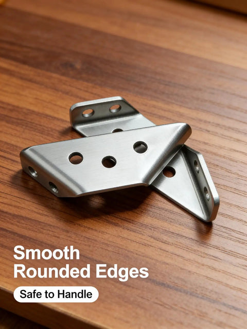 Leveling Up Your Setup With Ultra Heavy Duty Triangle Brackets Solid Thickened Metal Furniture Reinforcement Kit For Shelves Cabinets And Chairs Built Tight