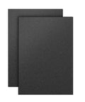 Two Pack Black ABS Plastic Sheets 8 By 12 Inches 0.125 Inch Thick Smooth On One Side Textured On The Other Built Tough For DIY Projects Cars Home Decor And Handicrafts