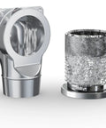 Magnetic Dryer Vent Coupling Kit With Airtight Seal Quick Connect Dryer Vent Connector for Easy Cleaning with duct and clamp