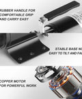12V Portable Water Transfer Pump 330 GPH High Flow With On Off Switch One Tenth HP Electric Utility Pump Kit, handle, base, motor design