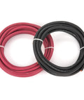 Two Zero Gauge Premium Extra Flexible Welding Cable For 600 Volt Systems Red And Black Combo Pack Ten Feet Of Each Color Made In The USA
