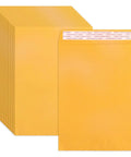 Open End Manila Envelopes 7.5 By 10.5 Inches Yellow 100 Pack With Peel And Seal Closure for secure mailing and organization.