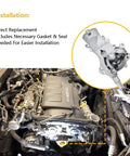 Tough As Nails Coolant Water Pump With Gaskets Fits Buick Encore Chevy Cruze Sonic Trax 1 4L Engine installed on vehicle engine
