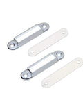 Angled Zamak Boat Bow Sockets Pack Of 2 For Arch Support And Boat Cover Built Tough With Plastic Backing Plate