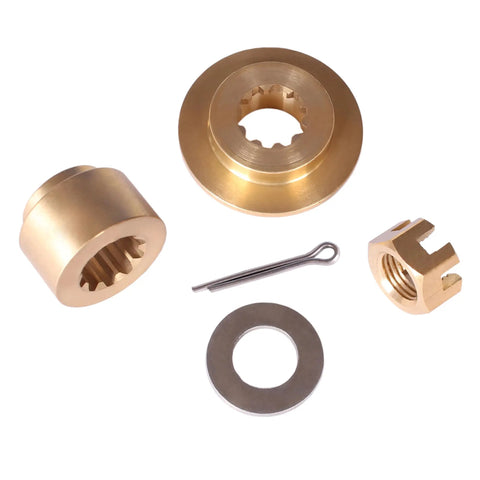 Stopper Propeller Bush Thrust Washer Kit With Spacers And Prop Nut Hardware For Suzuki 25HP 30HP DF25 DF30 And Evinrude Johnson Outboards 3 Inch Gearcase
