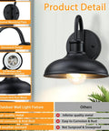 Rustic Farmhouse Outdoor Barn Lights With Curved Arms For Porch Black Matte Finish Outdoor Wall Lanterns With Industrial Charm And Weather Resistant Build For Patio And Entryway, black metal wall light