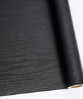 Peel And Stick Black Wood Wallpaper Self Adhesive Contact Paper For Surfaces Easy To Clean Durable Thickening Upgrade