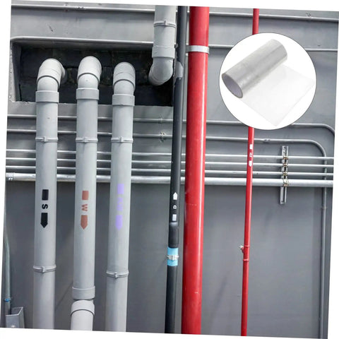 Water Pipe And Basin Seam Sealer Tape For Leak Repair Quick Fix Waterproof Mending Tape used on industrial plumbing pipes