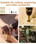 Drill Chuck Collet Set For Rotary Tools Beefed Up One Thirty Second To One Eighth Inch Brass Collets in use