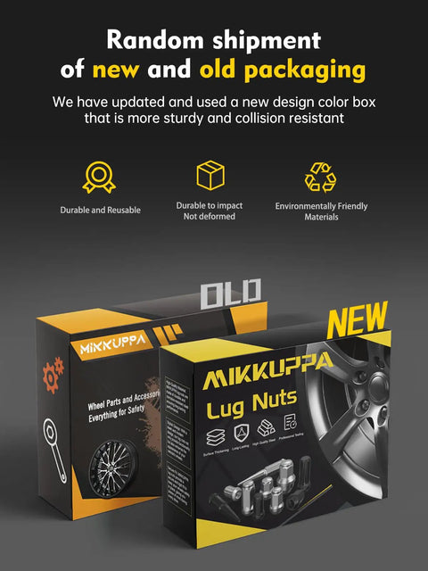 Chrome Lug Nut Kit 24 Pcs M14x1.5 Replacement For 2015 To 2024 Ford F-150 Expedition Lincoln Navigator OE Style packaging