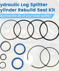Beefed Up Hydraulic Log Splitter Cylinder Rebuild Seal Kit For 4.5 Inch Bore And 1.75 Inch Rod Cylinder Replacement Seals