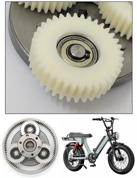 Beefy 36T Nylon Planetary Gear Clutch Kit For EBike Transmission Replacement 500W 750W Bafang Motors Durable Metal Gear Set With Solid Build And Easy Install