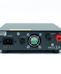 Back view of RPS-30M Beefy 30 Amp Compact Regulated Bench Power Supply with 13.8V DC output and various connection terminals.