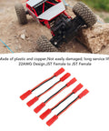 Beefy 30A Brushed Electronic Speed Controller With Brake Dual Way For 130 180 260 Motors Fits 1 16 1 18 1 24 Scale RC Cars Boats Planes JST Interface Micro 5 Pack shown with connectors and RC vehicle on rock surface