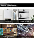 Range of Application for 2 Inch Stainless Steel Hall Flow Sensor Water Flow Meter including water heater and dispenser