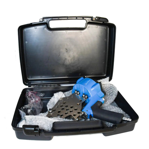 Beefy Pneumatic Bolt Cutter For 5mm To 6mm Wire with ergonomic grip in case, heavy duty air powered for metal cutting