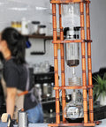Dope Slow Drip Cold Brew Coffee Tower With Adjustable Dripper And Spacious 3000Ml Glass Jug for backyard brewing.