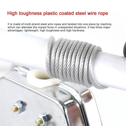Heavy Duty Retractable Spring Balancer Tool Holder For Garage And Workshop with high toughness plastic coated steel wire rope.