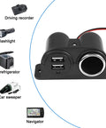 Road Ready Dual Usb Car Charger With Hella Reliable 3.1A Output For Quick Smartphone And Tablet Top Ups plugs into vehicle socket