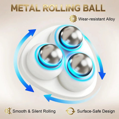 Heavy Duty Self Adhesive Appliance Sliders 16 Pack Quick Grip Furniture Protectors For Kitchens Easy Glide Blender Pads with metal rolling balls.
