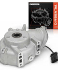 Drop Right In Front Differential Assembly Replacement For Polaris Ranger Crew Sportsman 4x4 Atv Utv Gearbox Unit, aluminum build, detailed view.