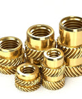 M6 Brass Knurled Threaded Insertion Nuts For Plastic Molding And 3D Printing Heat Set Embedded Nuts Must Have Kit Pro Grade Includes 18 Sizes