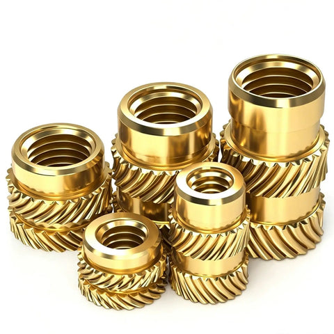 M6 Brass Knurled Threaded Insertion Nuts For Plastic Molding And 3D Printing Heat Set Embedded Nuts Must Have Kit Pro Grade Includes 18 Sizes